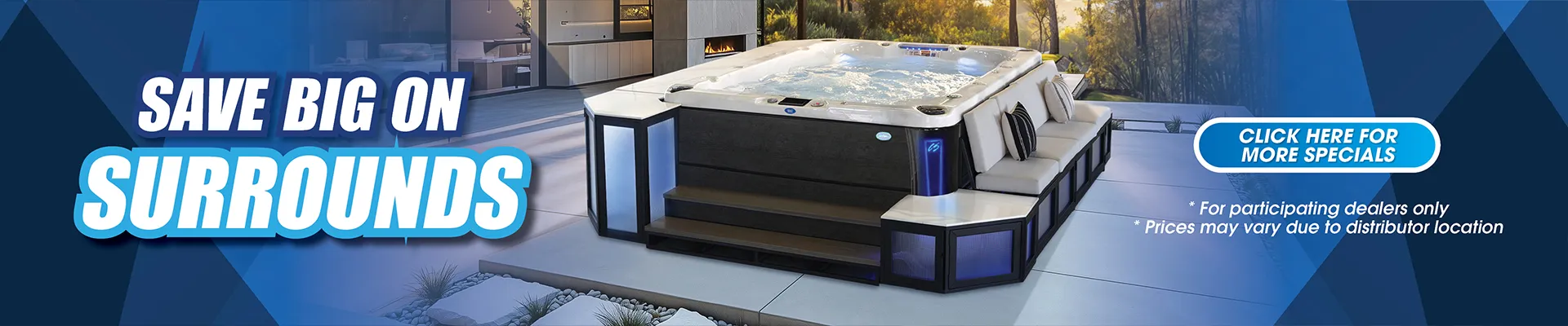 Calspas hot tub being used in a family setting - Corpus Christi